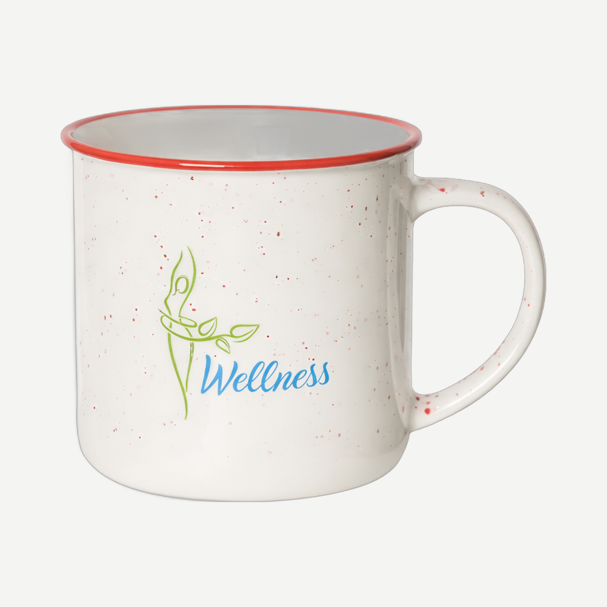 Beach House 325 ml (11 oz) Speckled Mug - Red | Limitless Toronto