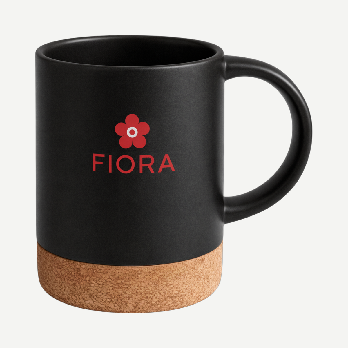 Caspian Ceramic Cork Mug 400 ml (13.5 oz) - Black/Brown | Limitless Toronto