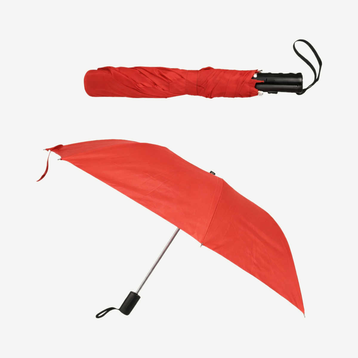 Folding Umbrella - 42" Arc - Red | Limitless Toronto