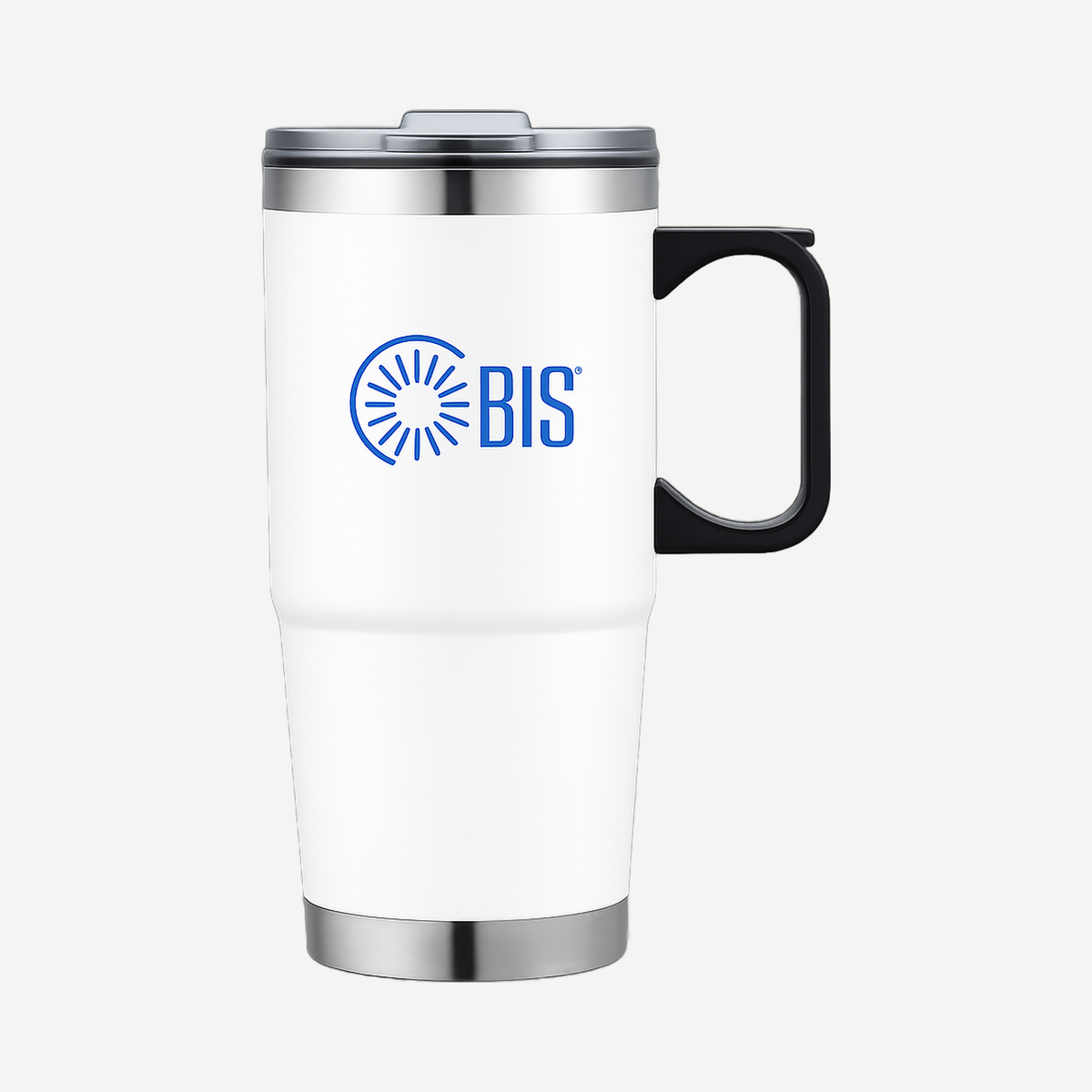 Lilium Double Wall Travel Mug - 24oz - White | Limitless Toronto