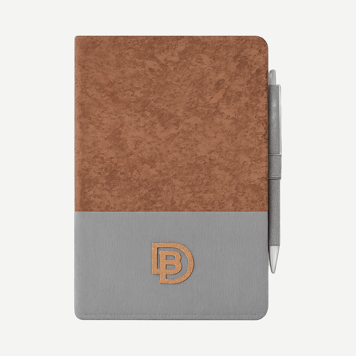 Montado Cork And Linen Journal - Brown/Gray | Limitless Toronto
