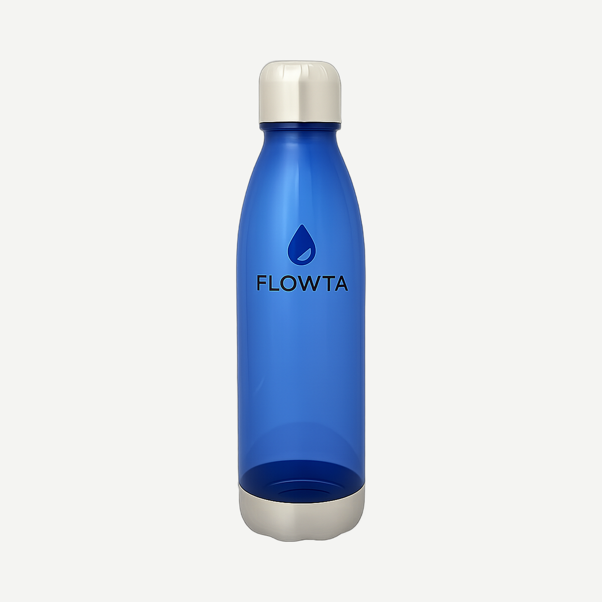 Rockit Clear 700 ml (23.5 oz) Bottle - Royal Blue Transparent | Limitless Toronto