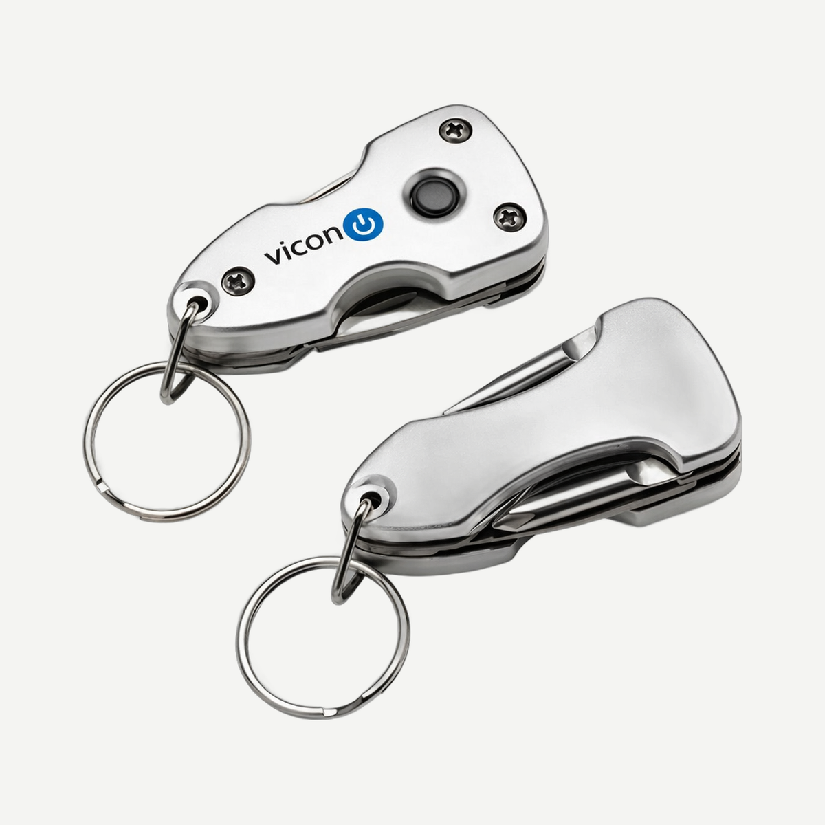 Swiss Force Wildcub Multi-Tool & Flashlight Keyring - Silver | Limitless Toronto
