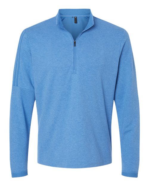 Adidas Men's 3-Stripes Quarter-Zip Sweater Pullover A554