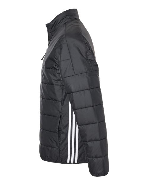 Adidas Men's 3-Stripes Puffer Full-Zip Jacket A570
