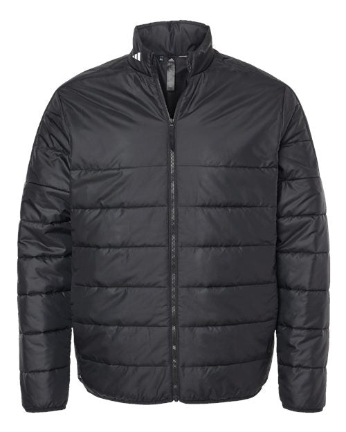 Adidas Men's 3-Stripes Puffer Full-Zip Jacket A570