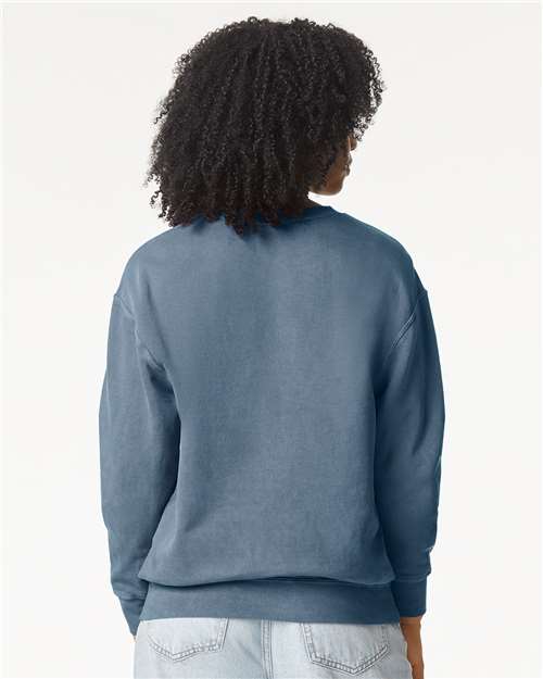 Comfort Colors Unisex Garment-Dyed Lightweight Crewneck Sweatshirt 1466