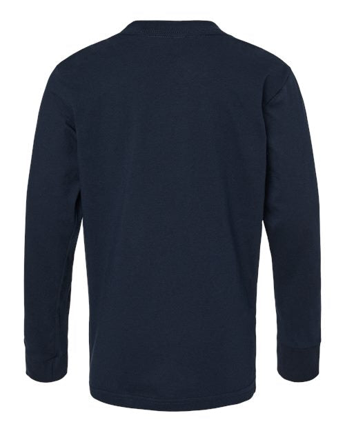 Next Level Youth Cotton Long Sleeve Tee 3311