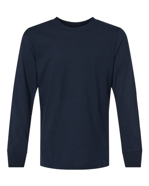 Next Level Youth Cotton Long Sleeve Tee 3311