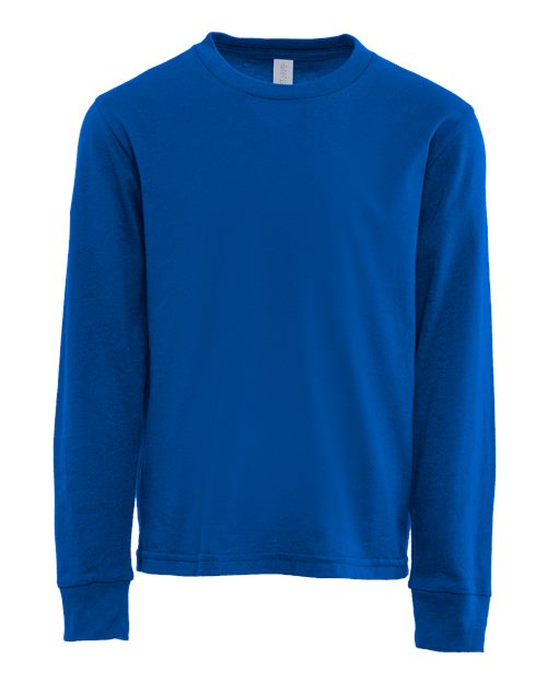 Next Level Youth Cotton Long Sleeve Tee 3311