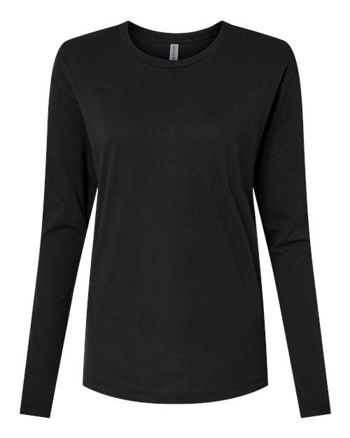 Next Level Women's Cotton Relaxed Long Sleeve Tee 3911