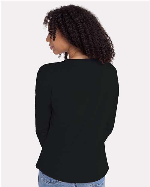 Next Level Women's Cotton Relaxed Long Sleeve Tee 3911