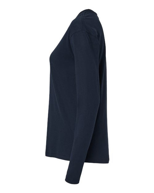Next Level Women's Cotton Relaxed Long Sleeve Tee 3911
