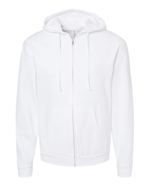 M&O Unisex Zipper Fleece Hoodie 3331