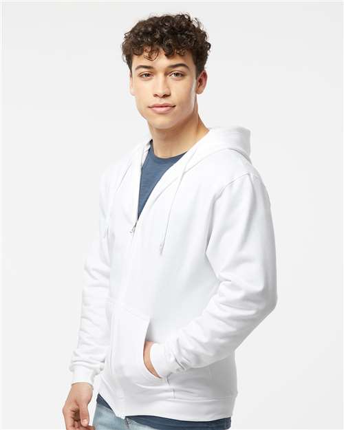 M&O Unisex Zipper Fleece Hoodie 3331