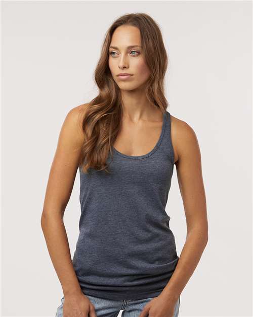 M&O Women's Racerback Blend Tank 3590