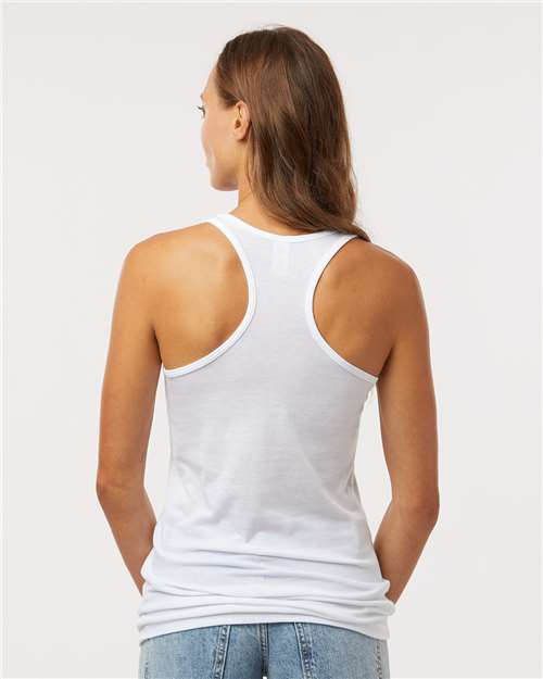 M&O Women's Racerback Blend Tank 3590