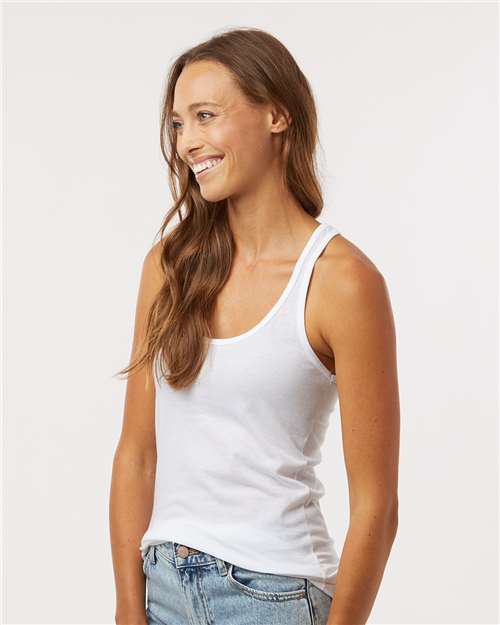 M&O Women's Racerback Blend Tank 3590