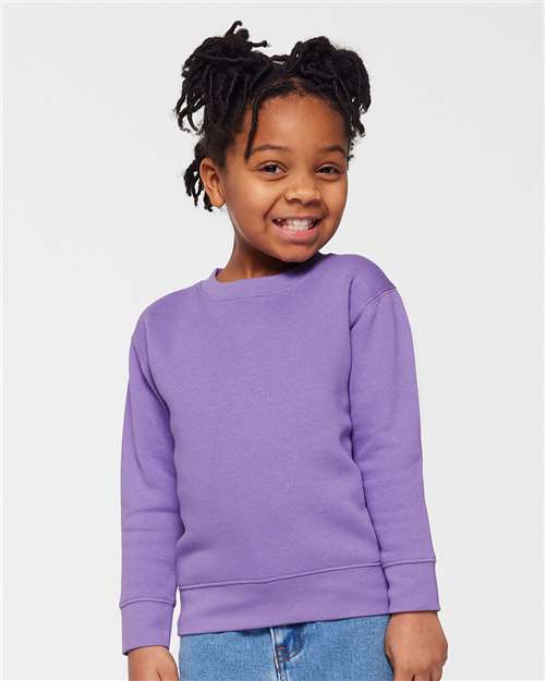 Rabbit Skins Toddler Fleece Crewneck Sweatshirt 3317