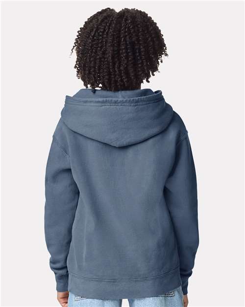 Comfort Colors Youth Garment-Dyed Lightweight Hooded Sweatshirt 1467Y