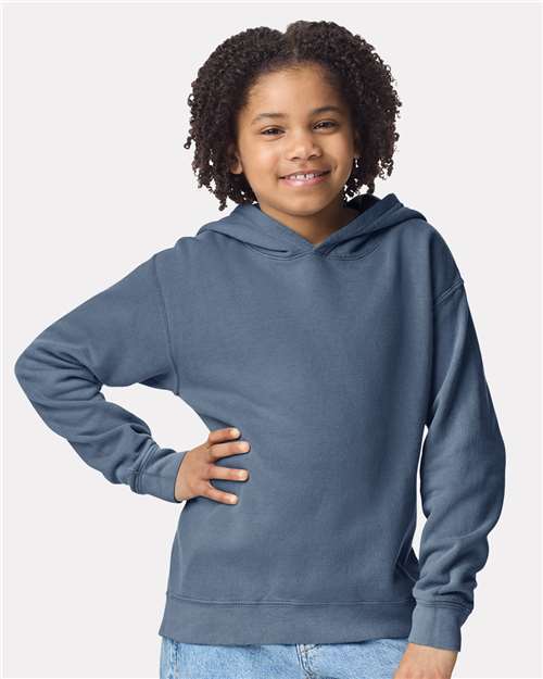 Comfort Colors Youth Garment-Dyed Lightweight Hooded Sweatshirt 1467Y