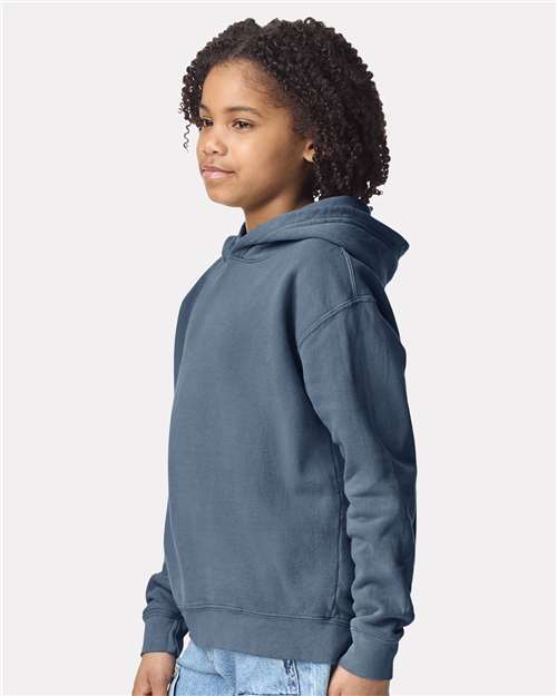 Comfort Colors Youth Garment-Dyed Lightweight Hooded Sweatshirt 1467Y