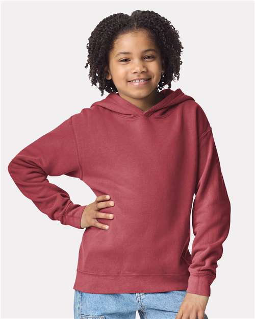 Comfort Colors Youth Garment-Dyed Lightweight Hooded Sweatshirt 1467Y