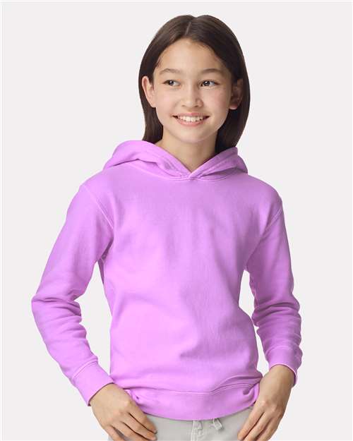 Comfort Colors Youth Garment-Dyed Lightweight Hooded Sweatshirt 1467Y