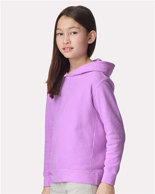 Comfort Colors Youth Garment-Dyed Lightweight Hooded Sweatshirt 1467Y
