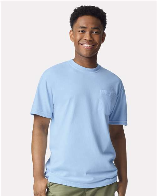 Comfort Colors Unisex Garment-Dyed Heavyweight Pocket T-Shirt 6030