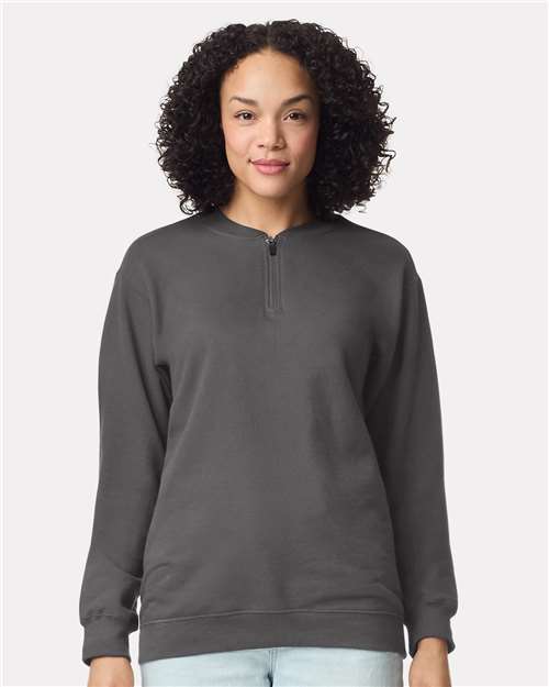 Gildan Unisex Softstyle® Midweight Quarter-Zip Sweatshirt SF008