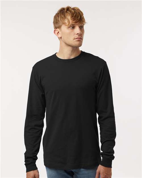 M&O Fine Jersey Long Sleeve T-Shirt 4501