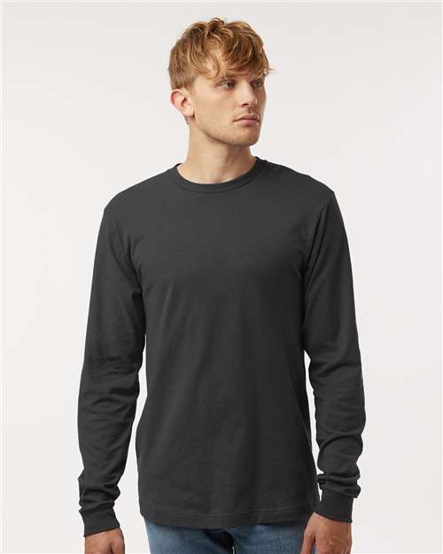 M&O Fine Jersey Long Sleeve T-Shirt 4501