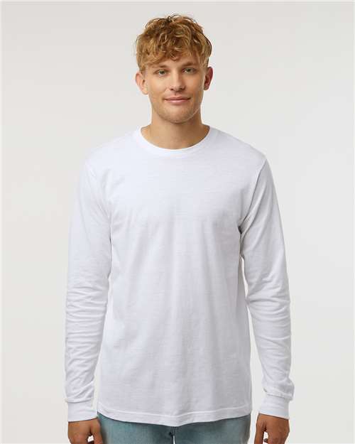 M&O Fine Jersey Long Sleeve T-Shirt 4501