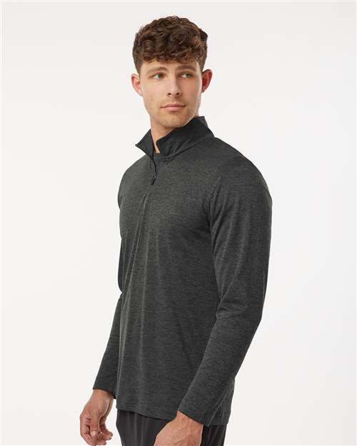 AllPro Men's Pro-Lock Performance Mélange Quarter-Zip Pullover 4HM700