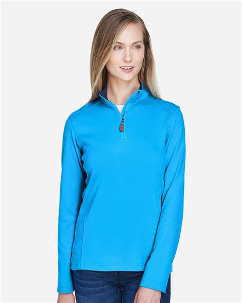 Devon & Jones Women's DRYTEC20™ Performance Quarter-Zip Pullover DG479W