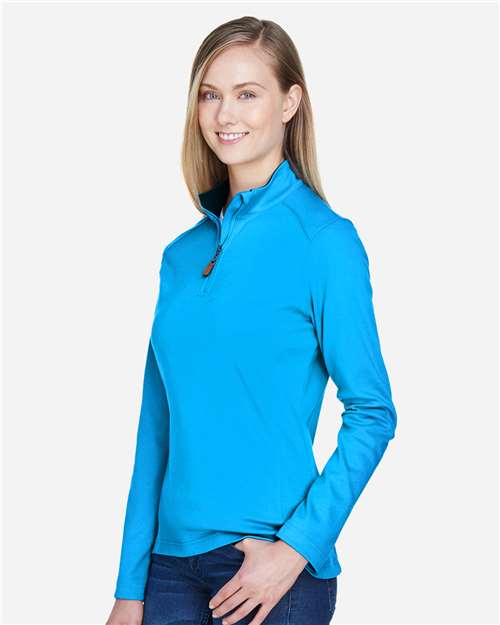 Devon & Jones Women's DRYTEC20™ Performance Quarter-Zip Pullover DG479W