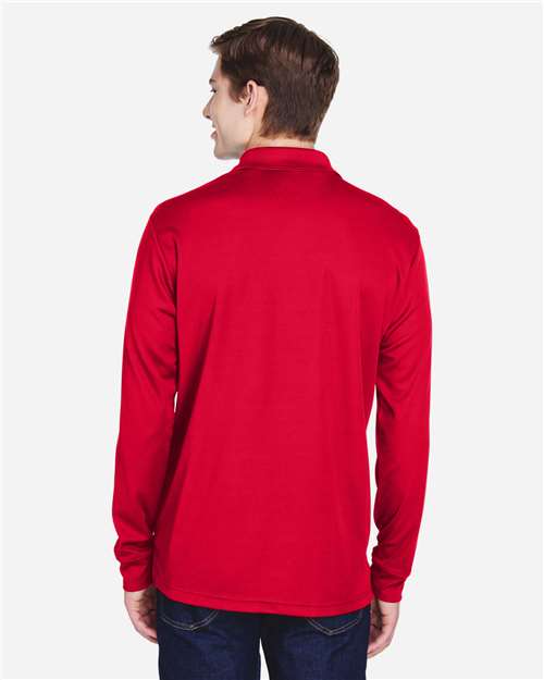 CORE365 Men's Pinnacle Performance Long Sleeve Piqué Polo with Pocket 88192P
