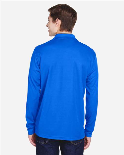 CORE365 Men's Pinnacle Performance Long Sleeve Piqué Polo with Pocket 88192P
