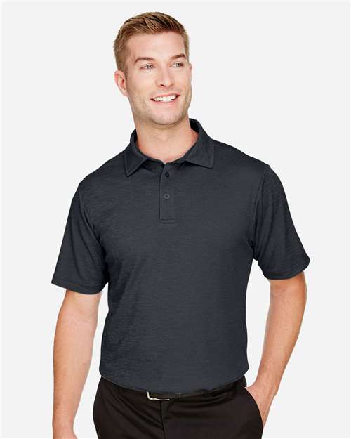 Devon & Jones Men's CrownLux Performance® Address Mélange Polo DG22