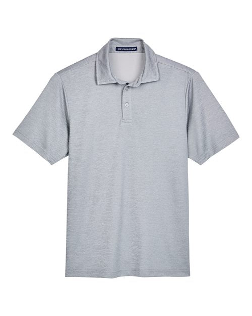 Devon & Jones Men's CrownLux Performance® Address Mélange Polo DG22
