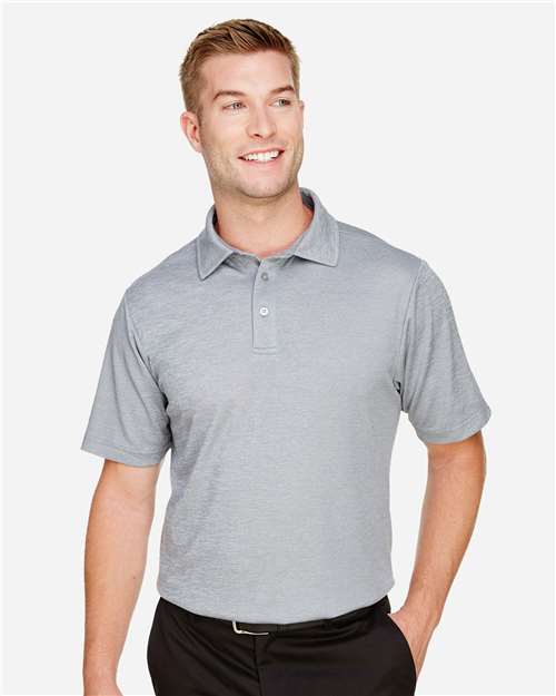 Devon & Jones Men's CrownLux Performance® Address Mélange Polo DG22