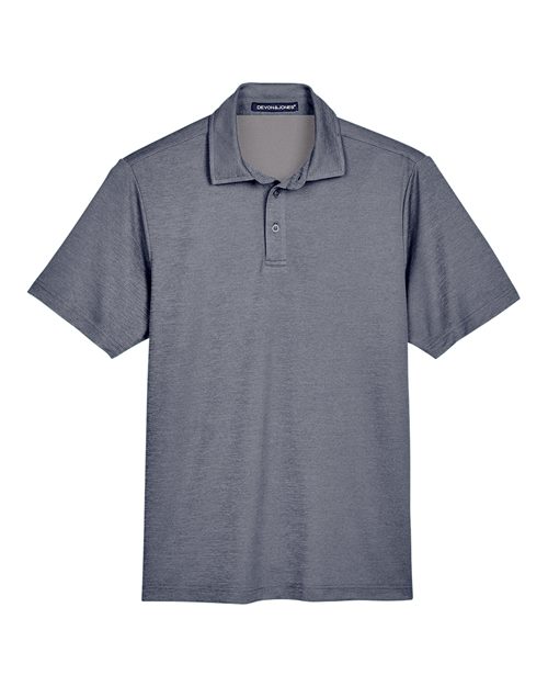 Devon & Jones Men's CrownLux Performance® Address Mélange Polo DG22