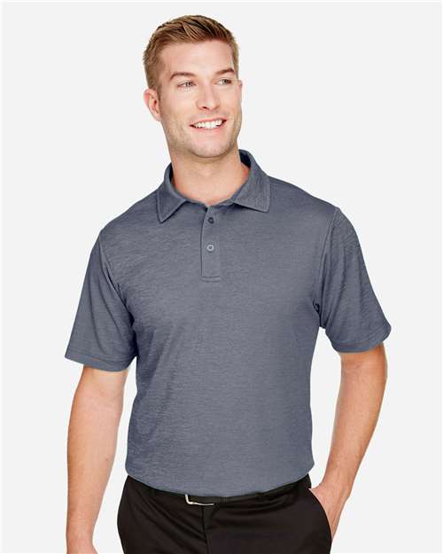 Devon & Jones Men's CrownLux Performance® Address Mélange Polo DG22
