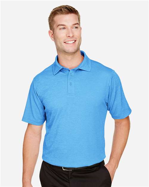 Devon & Jones Men's CrownLux Performance® Address Mélange Polo DG22