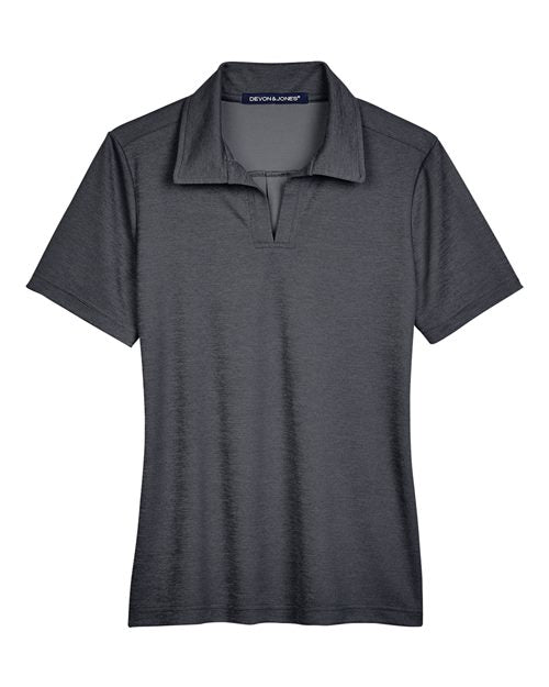 Devon & Jones Women's CrownLux Performance® Address Melange Polo DG22W
