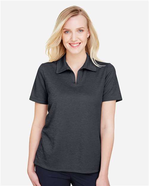 Devon & Jones Women's CrownLux Performance® Address Melange Polo DG22W