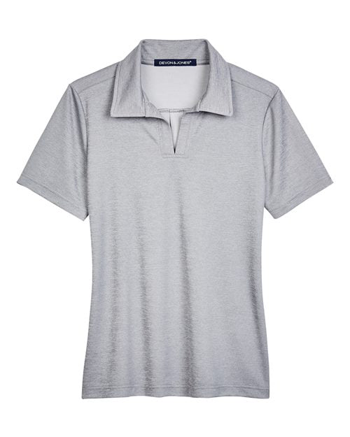 Devon & Jones Women's CrownLux Performance® Address Melange Polo DG22W