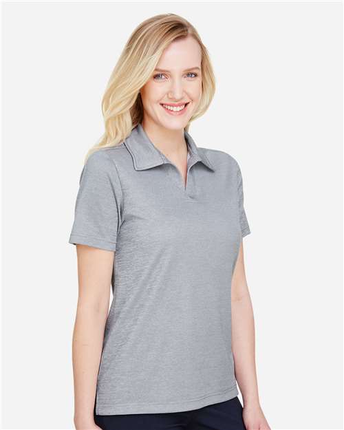 Devon & Jones Women's CrownLux Performance® Address Melange Polo DG22W