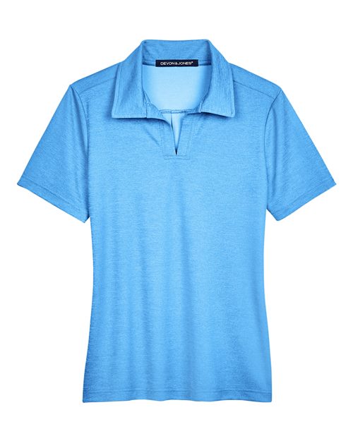 Devon & Jones Women's CrownLux Performance® Address Melange Polo DG22W